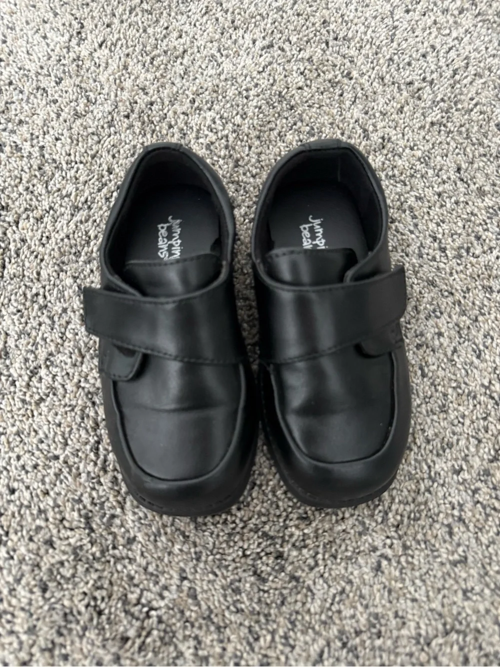 Kohl's Black Kids Velcro Dress Shoes
